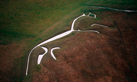 White Horse of Uffington is a dog, claims vet