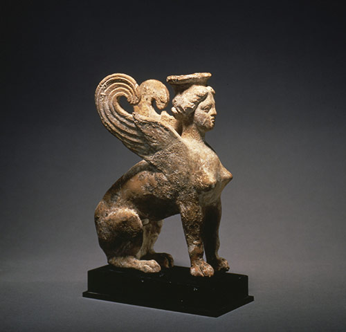 Psychoanalysis exhibition: 3. Sphinx (Greece) 4BC