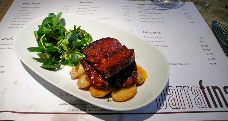 Lazarides week in pics: Barrafina dish