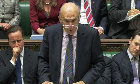 Vince Cable gives Commons statement on tuition fees