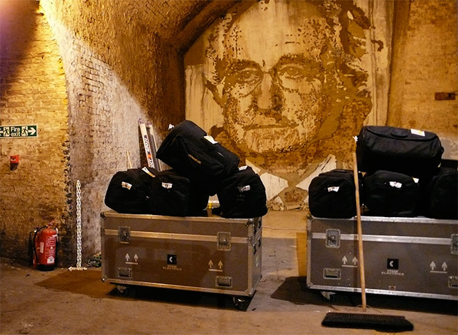 Lazarides week in pics: Hell’s Half Acre show at the Old Vic Tunnels