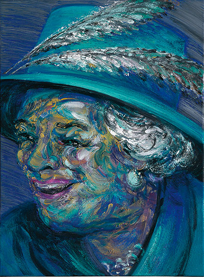 Royal portraits: Royal portraits: Maggi Hambling
