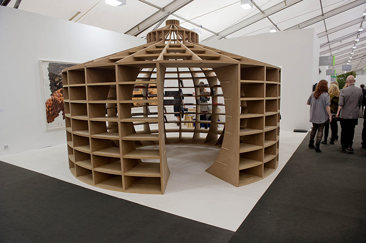 Frieze Art Fair:  Los Carpinteros 'Reading Room' 2010