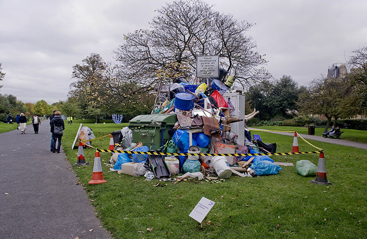 Frieze Art Fair: Wolfgang Ganter and Kaj Aune 'Trash' 2010