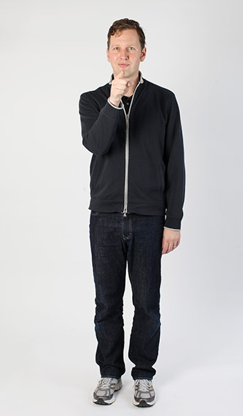 Frieze punters: David Shrigley