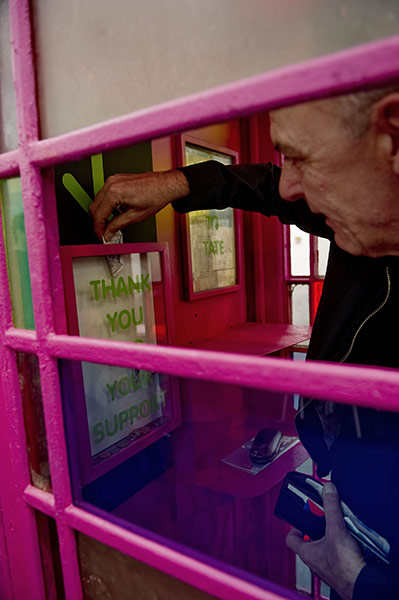 Frieze Art Fair: Nick Relph 'Donation Box' 2010