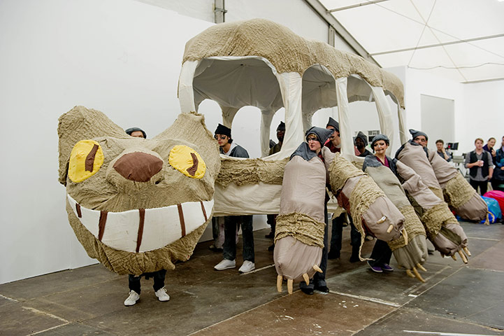 Frieze Art Fair: Spartacus Chetwynd 'A Tax Haven Run by Women'