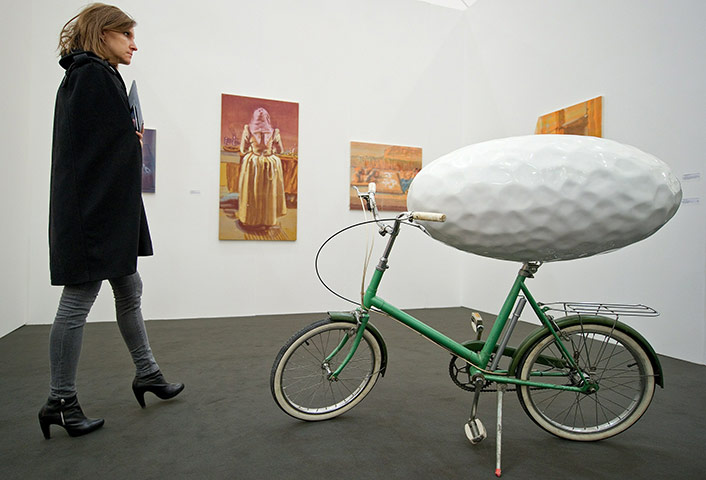 Frieze Art Fair: Darren Lago 'Happy Shopper'