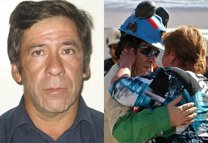 Rescued Chile miners: Yonni Barrios Rojas