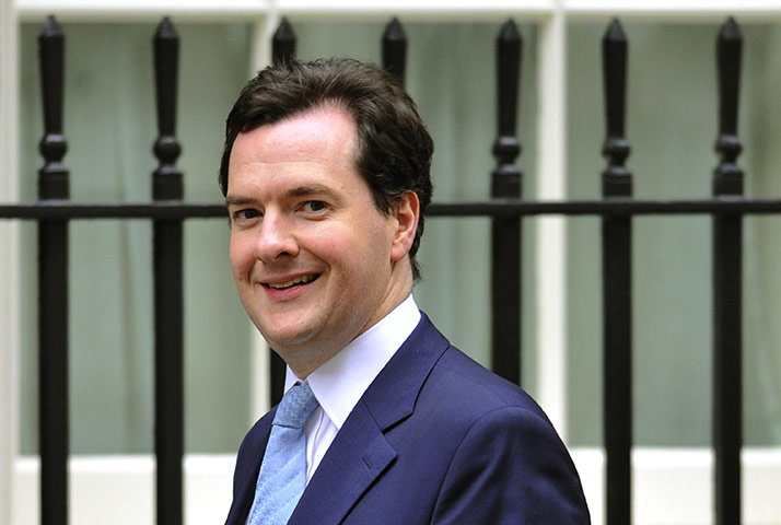Week in Business: Britain's Chancellor of the Exchequer George Osborne in Downing Street 