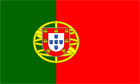 The flag of Portugal