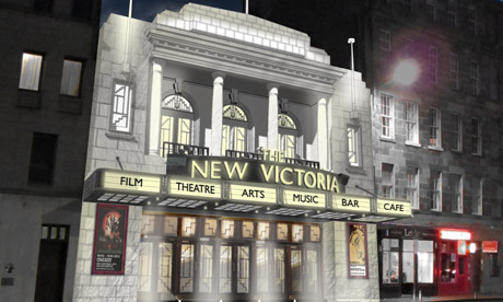 Proposed facade of The New Victoria in Edinburgh
