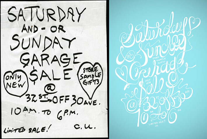 Cardon Copy: Cardon Copy, garage sale flier