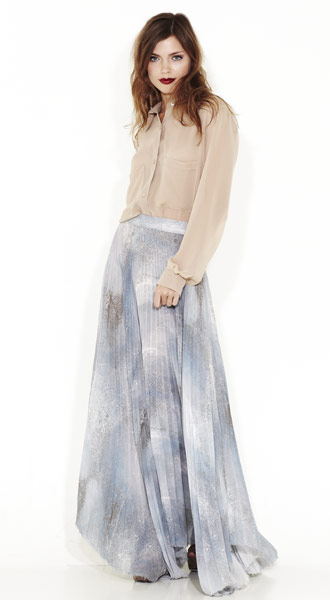 Line-up: Maxi skirts: Maxi skirt