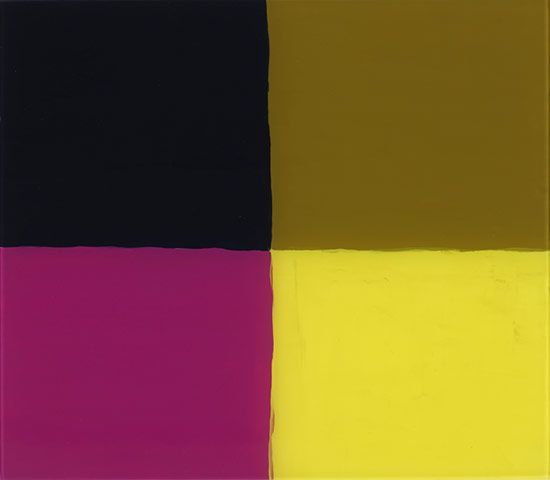 Valeria Napoleone: Untitled, glass painting, 2010 by Andrea Büttner