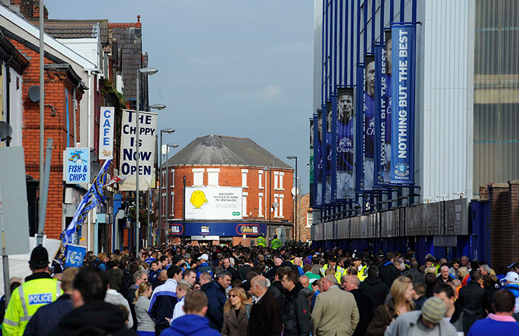 sport: Everton v Liverpool