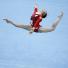 Gymnastics championships: Japan's Koko Tsurumi performs her floor routine 