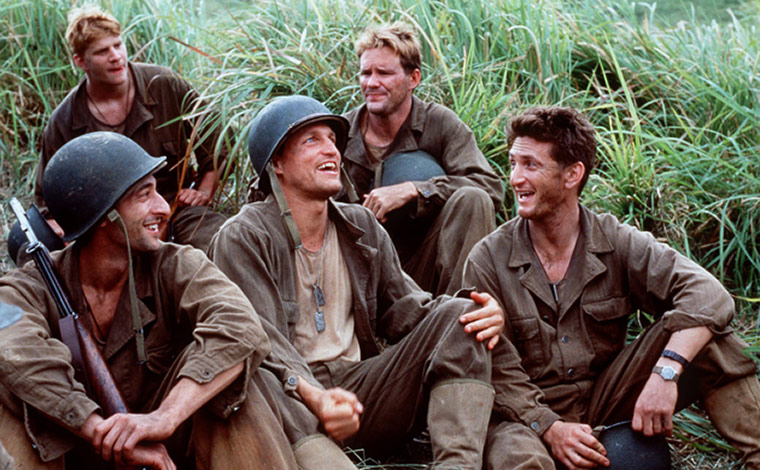 The 25 action and war: The Thin Red Line