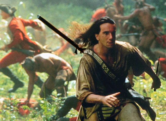 The 25 action and war: The Last of the Mohicans