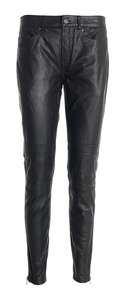 Leather trousers: Reiss leather trousers