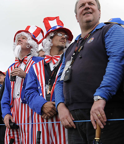 Day 2 Ryder Cup: US fans