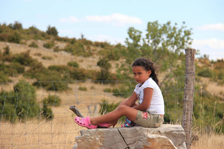 In pictures: moody: hilltop in Florac, France