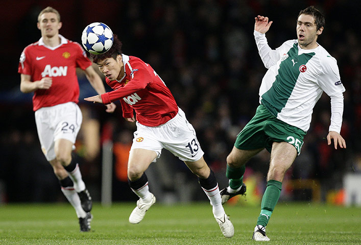 man utd: Ivan Ergic, Ji-Sung Park