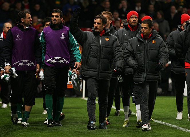 man utd: Manchester United v Bursaspor Kulubu - UEFA Champions League