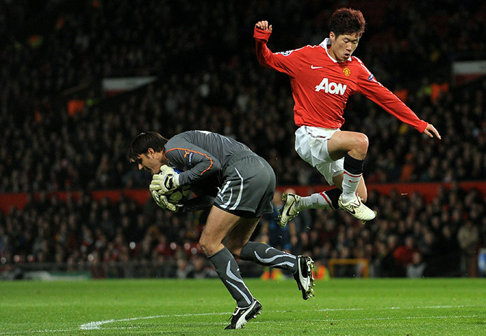man utd3: Manchester United's South Korean midfiel