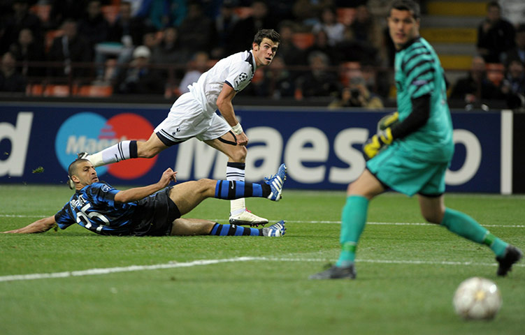 inter2: Tottenham's defender Gareth Bale