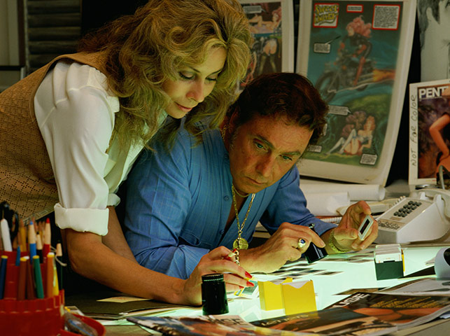 Bob Guccione Dies: Bob Guccione with his wife Kathy Keeton