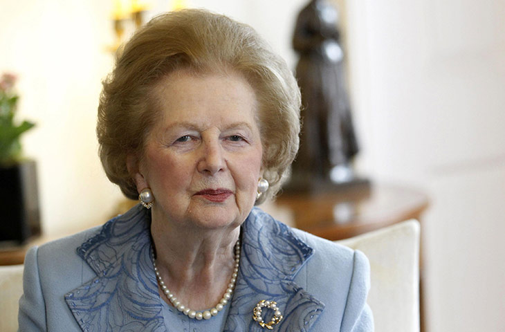 Margaret Thatcher: 2010: Former Prime Minister Margaret Thatcher in Downing Street