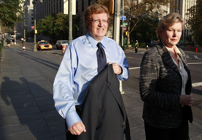 Week in Business: British financier Guy Hands arrives at Manhattan Federal Court in New York 