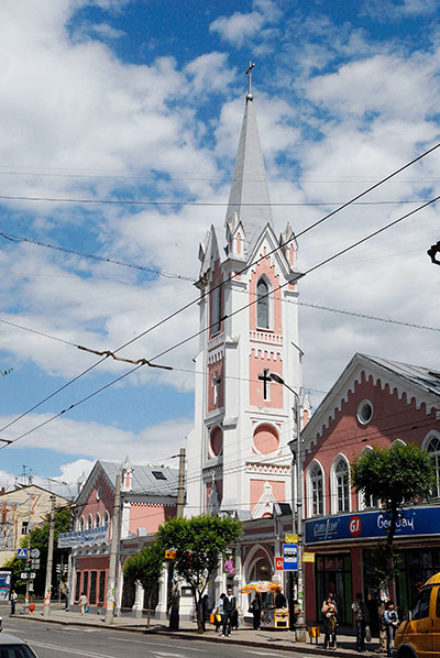 Samara Architecture: St George's Lutheran Church in Samara