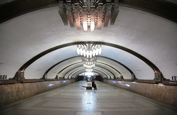 Samara Architecture: An underground station in Samara