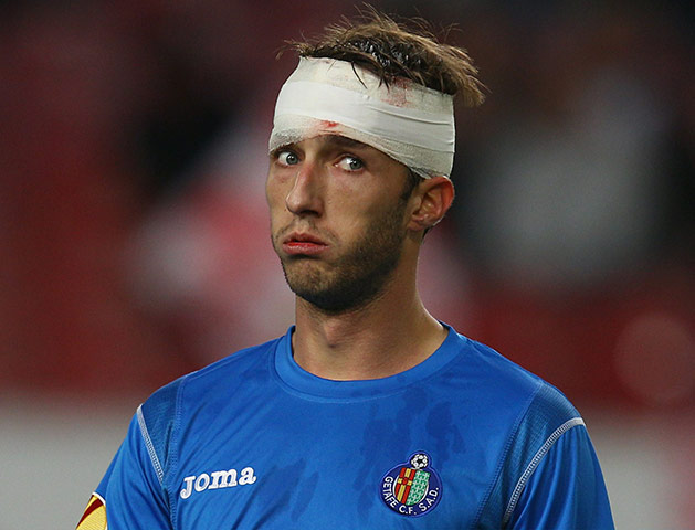 Europa League: Rafa of Getafe looks concerned