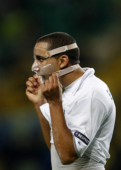 Europa League: Gent's Yassine El Ghanassy reacts to a miss against Sporting Lisbon