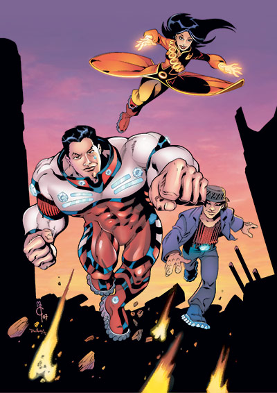 Islamic Superheroes: The adventure that teams The 99 with the Justice League of America