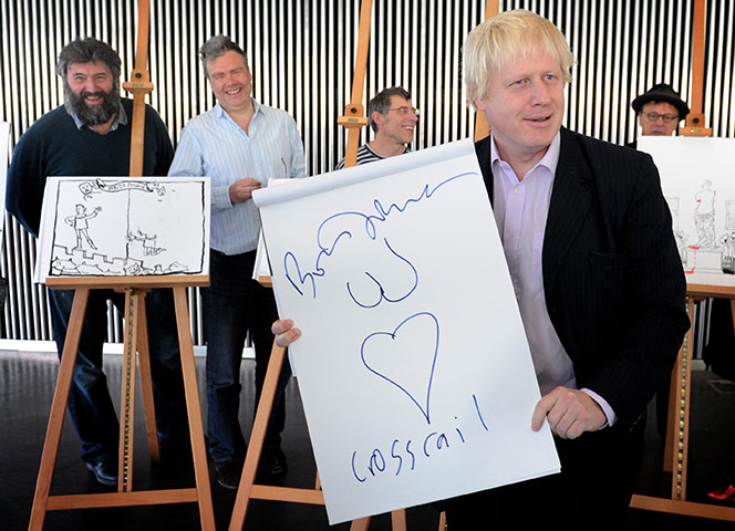 Big Draw London: Boris launches Big Draw Weekend
