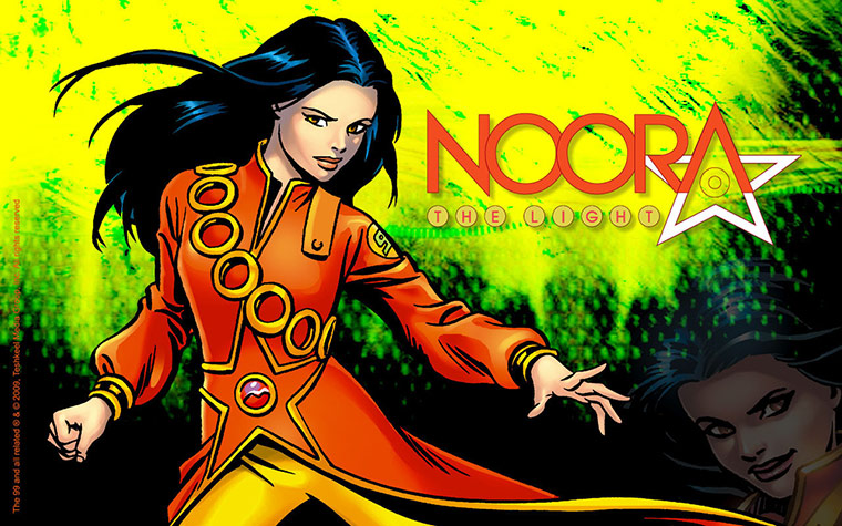 Islamic Superheroes: Noora The Light,  Islamic Superhero