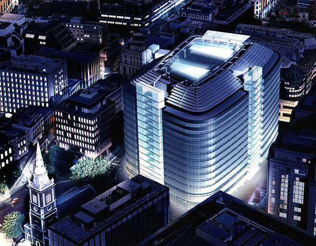 New London buildings: Artist impression of The Walbrook