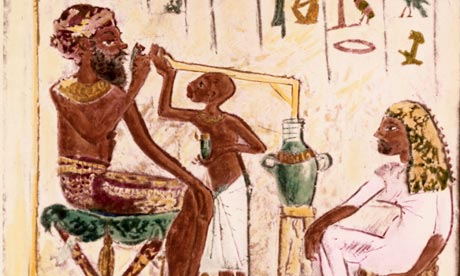 Ancient Egyptians Eating