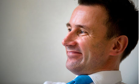 The culture secretary, Jeremy Hunt