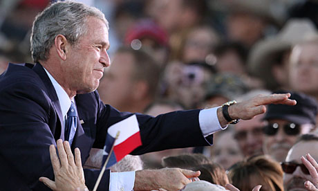 Texas Rally Welcomes George Bush Back To Lone Star State