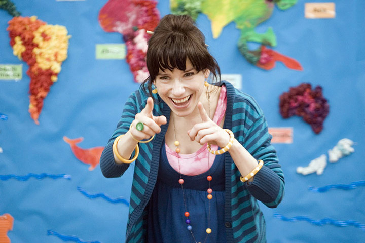 Mike Leigh's women: Happy Go Lucky Year 2008 Director Mike Leigh Sally Hawkins