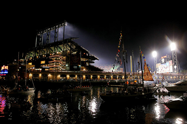 24 Hours In Pictures: Texas Rangers v San Francisco Giants, Game 1