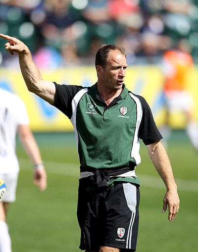 2003 RWC winners: Mike Catt - London Irish Coach