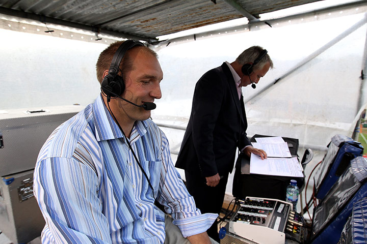 2003 RWC winners: Ben Kay ex rugby player who is now a commentator for ESPN