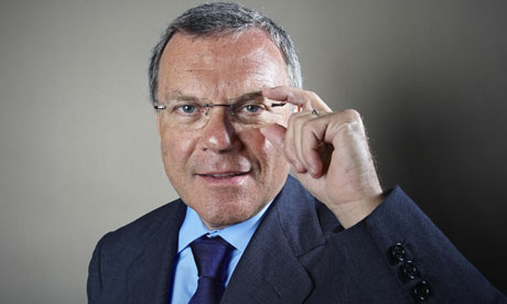 Sir Martin Sorrell, chief executive of advertising and marketing company WPP