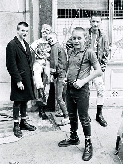 Doc Martens: Skinheads  in London in 1983